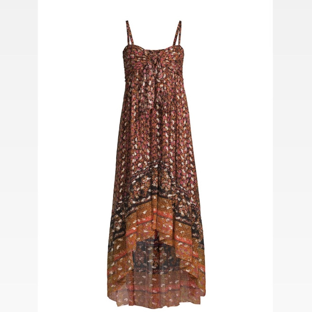 Kobi Halperin Vanessa Tie-Front Midi-Dress NEW!